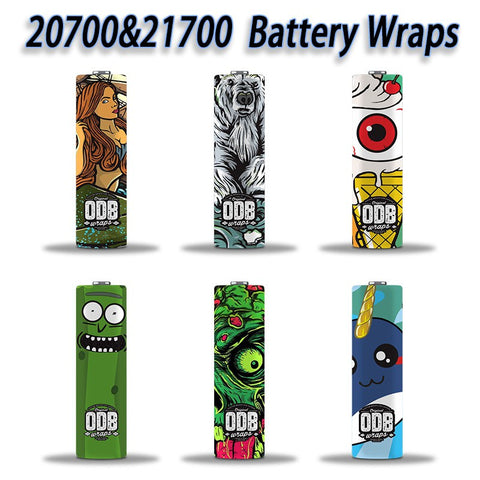 Battery Wraps - 20700/21700 - vape-hyper
