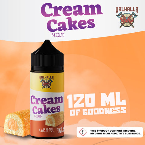 Valhalla Vapes - Cream Cake Caramel