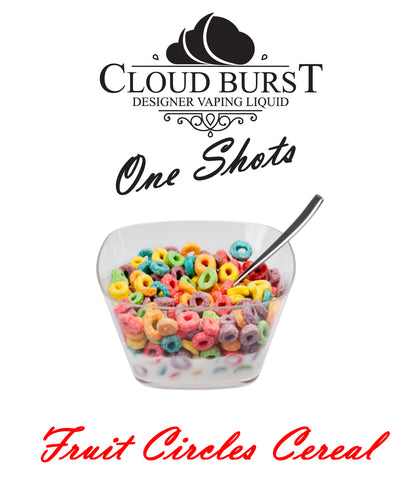 Cloud Burst One Shot - Fruit Circles Cereal - vape-hyper