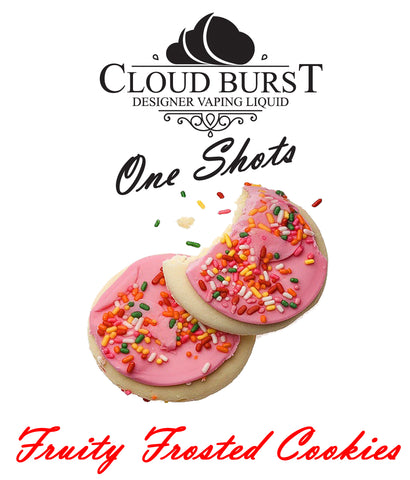 Cloud Burst One Shot - Fruity Frosted Cookies - vape-hyper