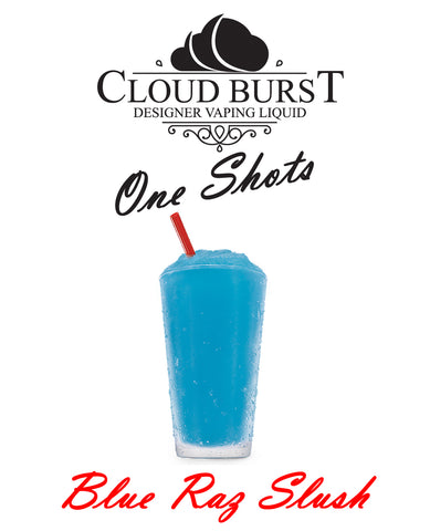 Cloud Burst One Shot - Blue Raz Slush - vape-hyper