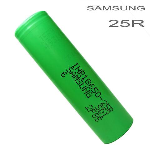 Samsung INR 25R 2500mAh 20A 18650 - vape-hyper